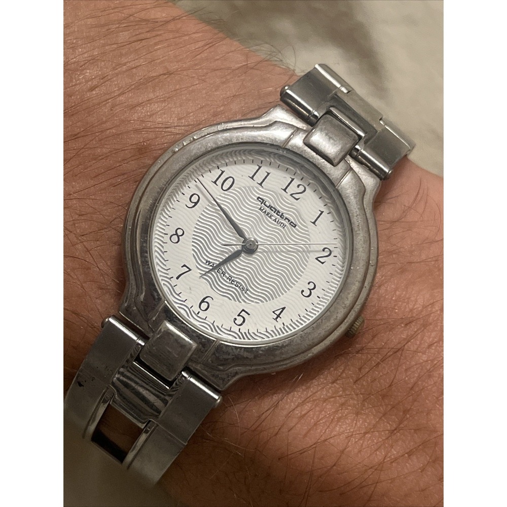 Audi Analog Quartz Men Quattro Watch Vintage - New Battery!